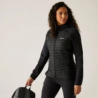 Kurtki i kamizelki sportowe damskie - Regatta Kurtka damska hybrydowa Andreson Czarny, Rozmiar: 46 - miniaturka - grafika 1