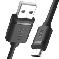 Kable USB - Unitek micro USB 20m (Y-C455GBK) - miniaturka - grafika 1