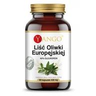 Suplementy diety - Liść Oliwki Europejskiej - 40% Oleuropein (60 kaps.) - miniaturka - grafika 1