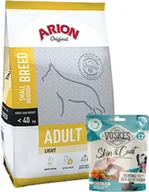 Przysmaki dla psów - ARION Original Adult Small/Medium Breed Light 12kg + Przysmak dla psa 150g GRATIS!!! - miniaturka - grafika 1