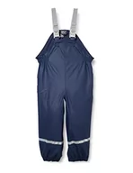 Spodnie i spodenki dla chłopców - Color Kids Unisex dziecięce Pants Pu With Fleece Coating spodnie przeciwdeszczowe, Dress Blues, 92 - miniaturka - grafika 1
