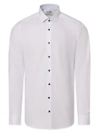 Koszule męskie - Olymp Level Five Koszula męska Mężczyźni Slim Fit Bawełna niebieski|biały w paski, 39 - miniaturka - grafika 1