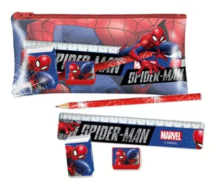 Zestaw przyborów szkolnych SPIDERMAN Piórnik - Piórniki - miniaturka - grafika 1
