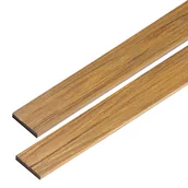 Listwy i profile - Listwa Kompozytowa Prosta Premium Dąb Winchester 50x10 mm – dł. 2,4 m - miniaturka - grafika 1