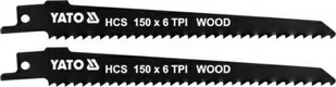 Yato Brzeszczoty Do Drewna Hcs150Mm 6Tpi 2Szt. - Brzeszczoty - miniaturka - grafika 1