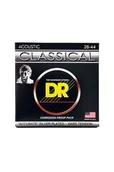 Struny gitarowe - DR A CLAS RNS + Nylon Classical Medium Tension Saite RNS - miniaturka - grafika 1