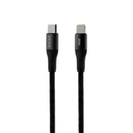 Kable USB - Kabel VIDVIE CB4038 Type C/iPhone 30W, 3m czarny - miniaturka - grafika 1