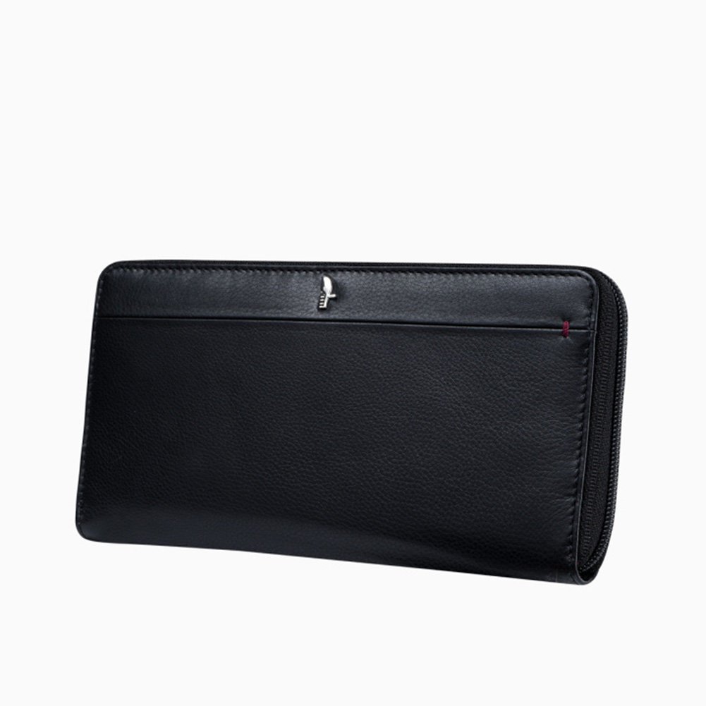 Portfel Damski Skórzany Duży RFID Skóra Naturalna PUCCINI Czarny NA1500 1