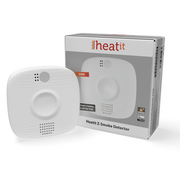 Systemy inteligentnych domów - Heatit Z-Smoke czujnik dymu, temperatury, ruchu sieciowy Z-Wave - miniaturka - grafika 1