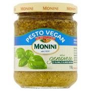 Produkty wegańskie i wegetariańskie - Monini Sos Pesto Genovese Vegan z Oliwą z Oliwek 190g - Monini - miniaturka - grafika 1