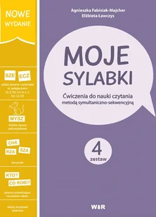 Moje sylabki Zestaw 4 wyd 2020 Agnieszka Fabisiak-Majcher Elżbieta Ławczys - Pedagogika i dydaktyka - miniaturka - grafika 1