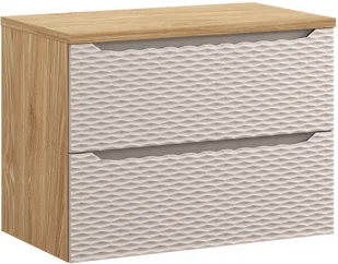 Zestaw meblowy 80cm z blatem - Meble łazienkowe - miniaturka - grafika 1