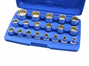 Geko Zestaw 19szt.nasadek dwunastokątnych 8-32mm G13546 G13546 - Klucze i nasadki - miniaturka - grafika 2