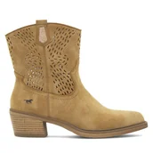 Botki damskie - Kowbojki Mustang 1478-506 Brązowy - miniaturka - grafika 1