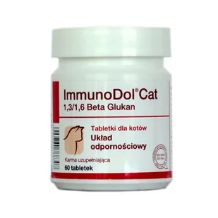 Dolfos Immunodol Cat - preparat stymulujący układ odpornościowy 60tab. - Suplementy i witaminy dla kotów - miniaturka - grafika 3