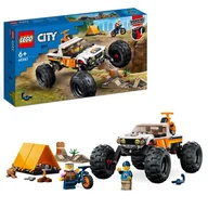 Klocki - LEGO City Przygody samochodem terenowym z napędem 4x4 60387 - miniaturka - grafika 1