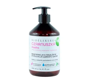 BIOELIXIRE BIOELIXIRE Maska z czarnuszką 500ml - Maski do włosów - miniaturka - grafika 1