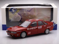 Samochody i pojazdy dla dzieci - RENAULT 21 TURBO MK.1 RECORD DE VITESSE SUR GLACE - 1988, red Solido 1:18 - miniaturka - grafika 1