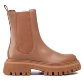 Botki damskie - Sztyblety Badura RST-LONDRA-2 Brązowy - miniaturka - grafika 1