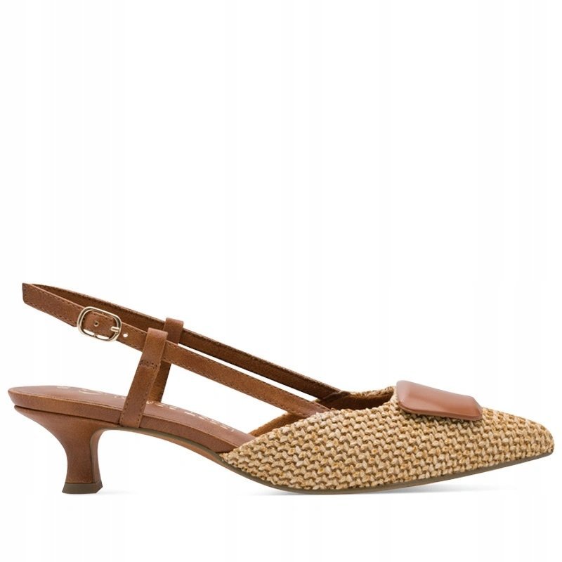Marco Tozzi Czółenka Damskie Cognac Comb 2-29503-44392CCOM r.37