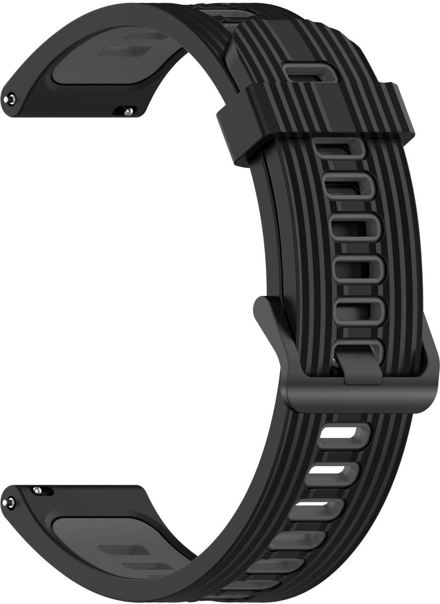 LSHHT-GT3SE001 BLACK + GREY PASEK DO ZEGARKA