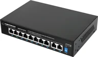 Switche - Switch Esperanza ENS108 Esperanza switch 10-portowy poe 10/100/1000 120w matrix null - miniaturka - grafika 1
