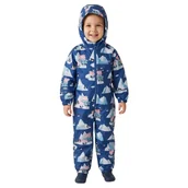 Kombinezony dla dzieci - Kombinezon dziecięcy Regatta Świnka Peppa Pobble przeciwdeszczowy granatowy-98 - REGATTA - miniaturka - grafika 1