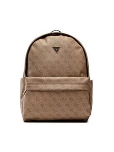 Guess Plecak Vezzola Compact Backpack HMVZZL P2110 Brązowy - Plecaki - miniaturka - grafika 1