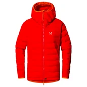 Kurtki damskie - Damska kurtka Haglöfs Spitz Down Bright Red XL - miniaturka - grafika 1