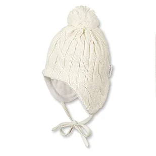 Sterntaler Strickmütze Czapka dla dzieci, Beżowy (Ecru 903), 45 - Czapki damskie - miniaturka - grafika 1