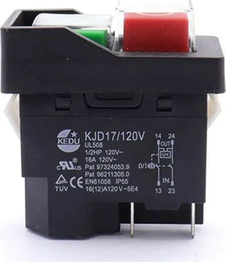 Brennenstuhl Wyłącznik włącznik elektromagnetyczny KJD17