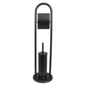 Akcesoria do wc - CENTER PLUS Stojak na papier toaletowy i szczotkę  LAZARO CENTER PLUS - miniaturka - grafika 1