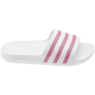 Sandały damskie - Kapcie damskie Adidas Adilette Aqua Rozmiar butów (UE): 39 / Kolor: biały - miniaturka - grafika 1