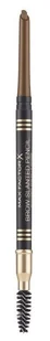 Max Factor Brow Slanted Pencil automatyczna kredka do brwi ze szczotką odcień 02 Soft Brown - Kredki do oczu - miniaturka - grafika 3