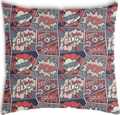 Kołdry i poduszki dla dzieci - Gravity Poduszka Comic Gravity 40x80 cm Kulki silikonowe - miniaturka - grafika 1