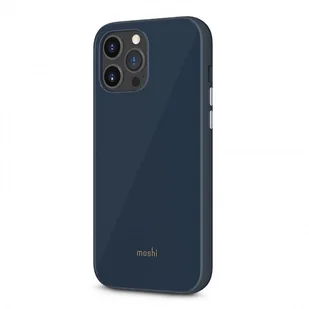 Moshi iGlaze Slim Hardshell Case - Etui iPhone 13 Pro Max (system SnapTo) (Slate Blue) - Etui i futerały do telefonów - miniaturka - grafika 2