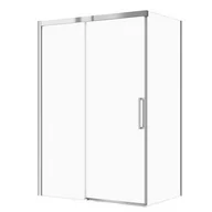 Kabiny prysznicowe - Kabina prysznicowa Cersanit Crea 140x80 prostokątna chrom transparentne S601-298 - miniaturka - grafika 1