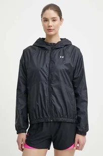 Under Armour wiatrówka Rival kolor czarny przejściowa - Kurtki damskie - miniaturka - grafika 1