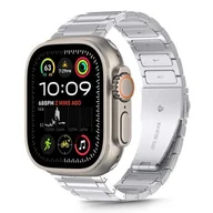 Akcesoria do smartwatchy - Pasek TECH-PROTECT Stainless Classic do Apple Watch 4/5/6/7/8/9/SE/Ultra (42/44/45/49mm) Srebrny - miniaturka - grafika 1