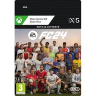 Kody i doładowania cyfrowe - E-KOD Kod aktywacyjny Gra Xbox Series EA Sports FC 24 Edycja Ultimate - miniaturka - grafika 1