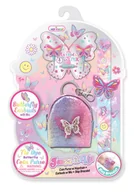 Biżuteria dla dzieci - HOT FOCUS 612TB Słuchawki + portfelik + bransoletka - Motylki - miniaturka - grafika 1