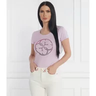 Koszulki i topy damskie - GUESS T-shirt | Slim Fit - miniaturka - grafika 1