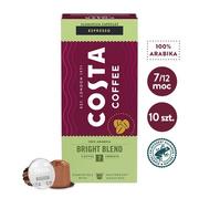 Kawa w kapsułkach i saszetkach - Kawa w kapsułkach Costa Coffee The Bright Blend kompatybilne z ekspresami Nespresso®* - 10 szt. - miniaturka - grafika 1