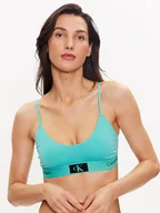 Biustonosze - Calvin Klein Underwear Biustonosz top 000QF7216E Niebieski - miniaturka - grafika 1