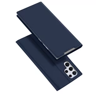 Dux Ducis Skin Pro kabura etui pokrowiec z klapką Samsung Galaxy S22 Ultra niebieski - Etui i futerały do telefonów - miniaturka - grafika 1