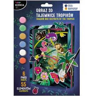 Obraz 3D Tajemnice Tropików Kidea - Zabawki kreatywne - miniaturka - grafika 1