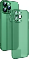 Etui i futerały do telefonów - Etui König Design kompatybilne z Apple iPhone 12 Pro Plastikowe, miękkie etui na telefon - Etui na telefon w kolorze zielonym - miniaturka - grafika 1