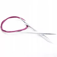 Pasmanteria - druty metalowe na żyłce 120 8,00 KNITPRO NOVA - miniaturka - grafika 1