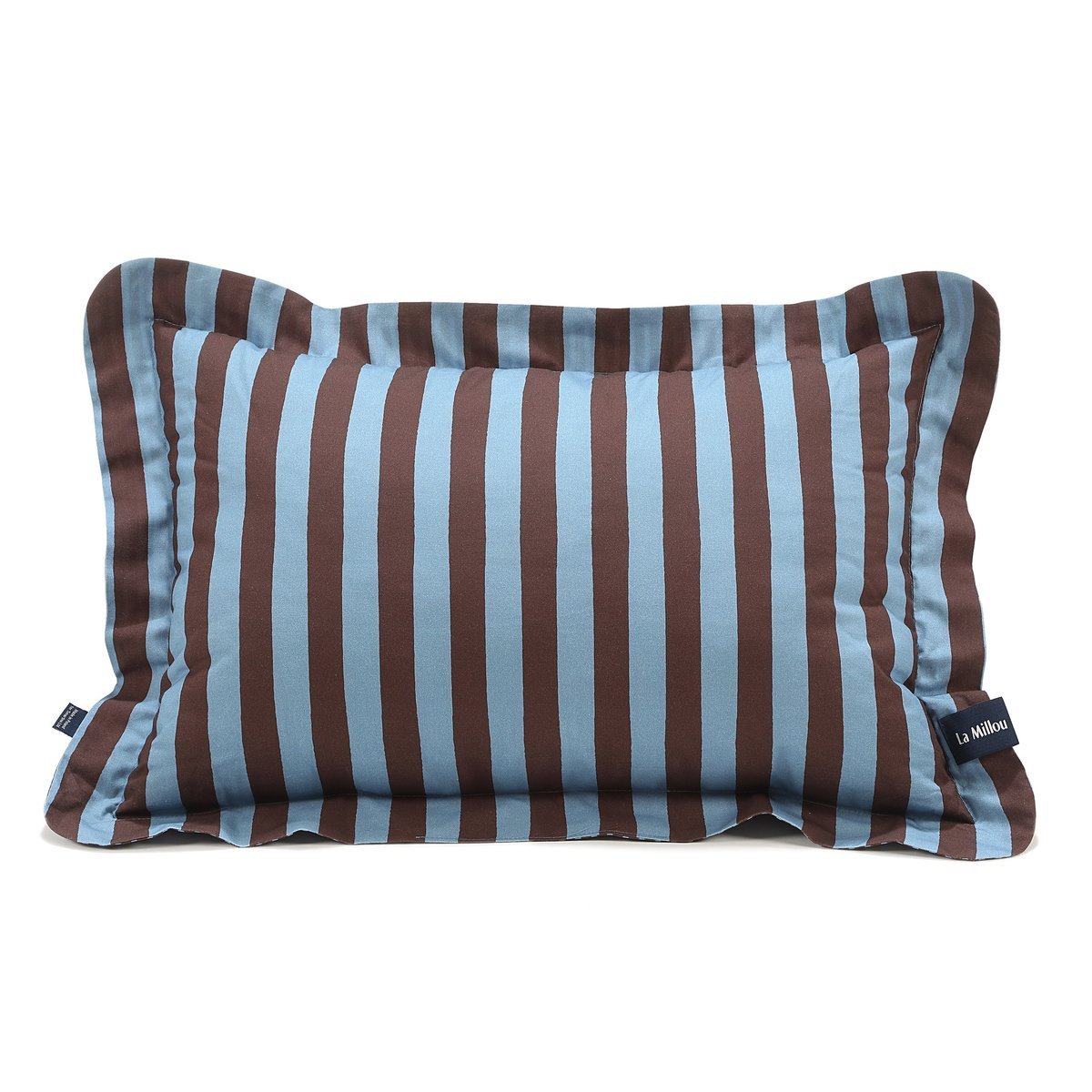 La Millou - Poduszka do spania Bawełna STRIPES BLUE