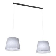 Lampy sufitowe - Epoca lampa wisząca 2xE27 czarna/szara 1405/2 - miniaturka - grafika 1